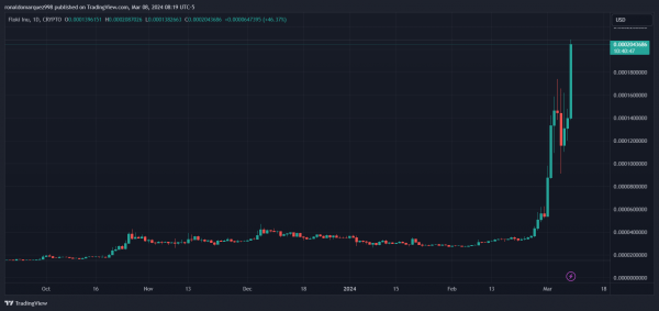 FLOKI взлетела до нового исторического максимума, поднявшись на 60% после двух крупных листингов