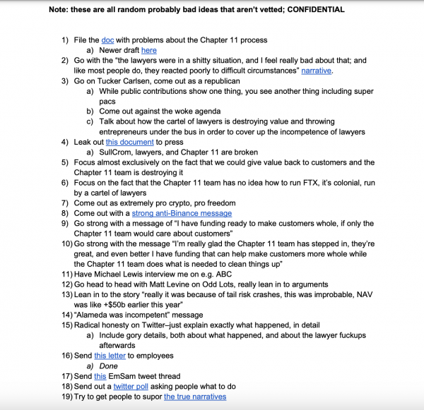 История банкротства Сэма Бэнкмана-Фрида раскрыта в новых судебных документах История банкротства Сэма Бэнкмана-Фрида раскрыта в новых судебных документах