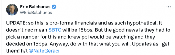 «Дешевые» комиссии Grayscale за Mini Bitcoin ETF являются «гипотетическими» — аналитики