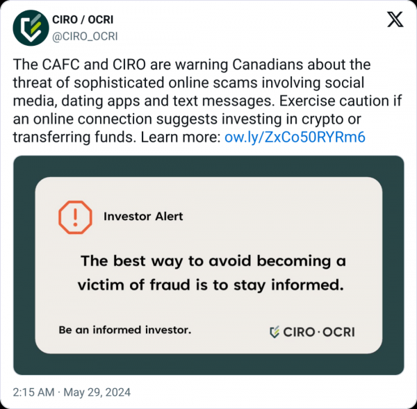 В канадских приложениях для знакомств растет рост мошенничества в сфере романтических отношений и криптовалют