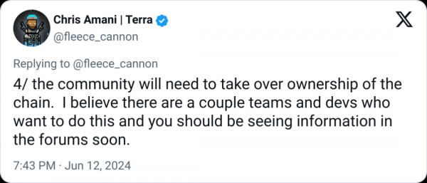 Terraform Labs прекращает работу, управление берет на себя сообщество Terra