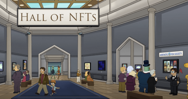 Футурама не может перестать высмеивать криптовалюту и блокчейн