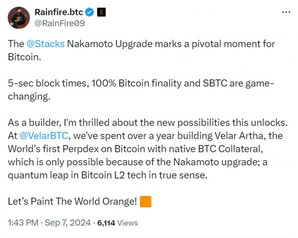 Смарт-контракты Stacks достигли рекордного максимума перед обновлением Nakamoto