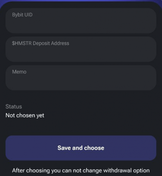 HMSTR на Bybit: как продать монеты хомяка на бирже