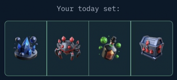 Раскрыты комбо карточки к игре Pocket Rocket и выполнению дейлика на 5 ноября