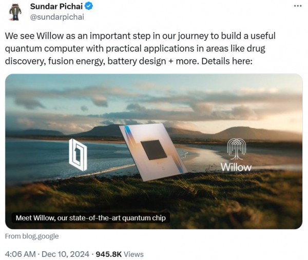 Google представляет новый чип квантовых вычислений: тикают ли часы для шифрования криптовалюты? Google представляет новый чип квантовых вычислений: тикают ли часы для шифрования криптовалюты?