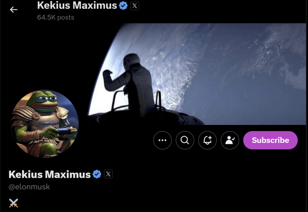 Криптовалютный трейдер заработал 17 000% после смены имени Илона Маска X Криптовалютный трейдер заработал 17 000% после смены имени Илона Маска X