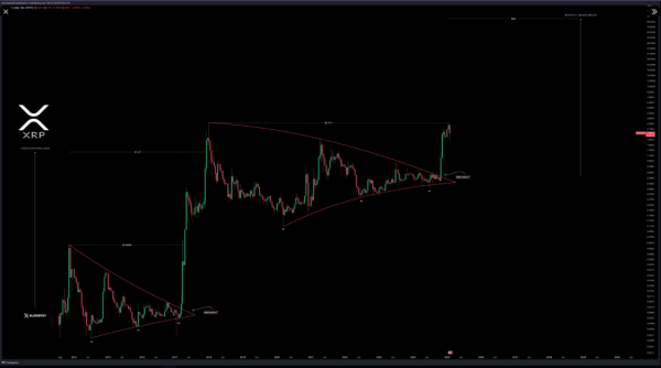 XRP нацелена на 100 долларов: вот почему один аналитик видит насос 4000% XRP нацелена на 100 долларов: вот почему один аналитик видит насос 4000%