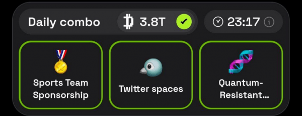 Комбо Dropee на 3 Апреля