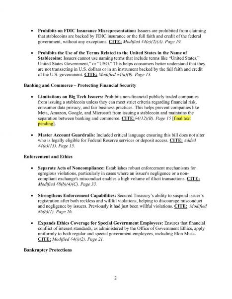 Meta, Amazon, Google и Microsoft смогут выпускать стейблкоины — но с оговорками