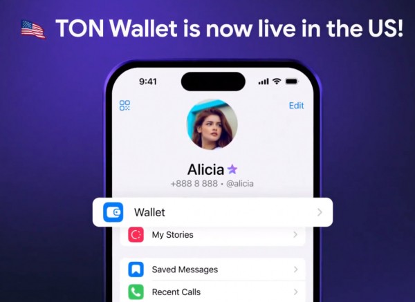 Telegram запустил некостодиальный криптокошелек в США
