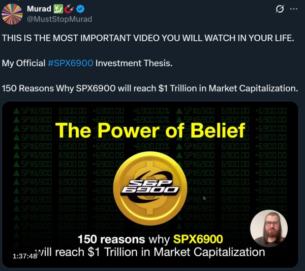 Что такое SPX6900 и почему он выделяется среди мемкоинов 2025 года?