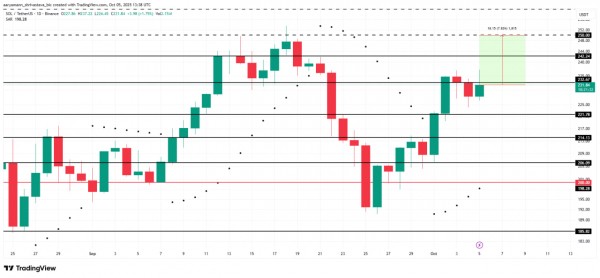 Инвесторы теряют интерес к Solana. Сможет ли монета удержаться выше $230?