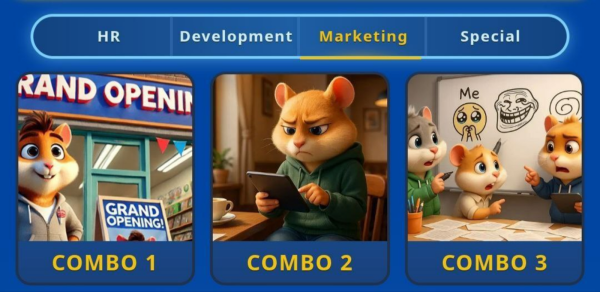 Комбо и Шифр Для Hamster Gamedev на 8 Января