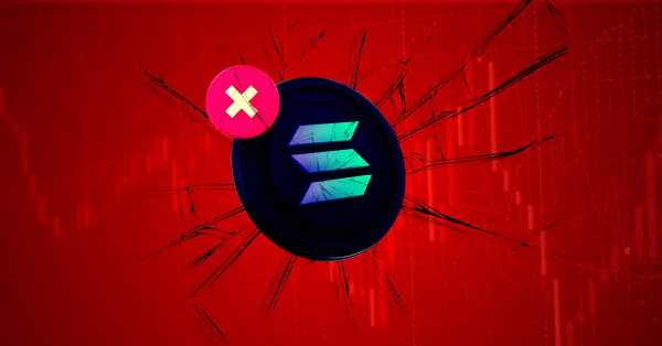 Solana под угрозой: аналитик прогнозирует падение на 39% Solana под угрозой: аналитик прогнозирует падение на 39%